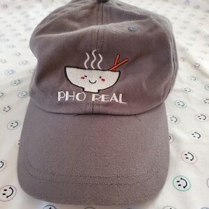 EMBROIDERED PHO REAL ONE SIZE BASE BALL CAP